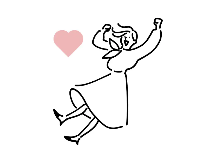 女性のイラスト